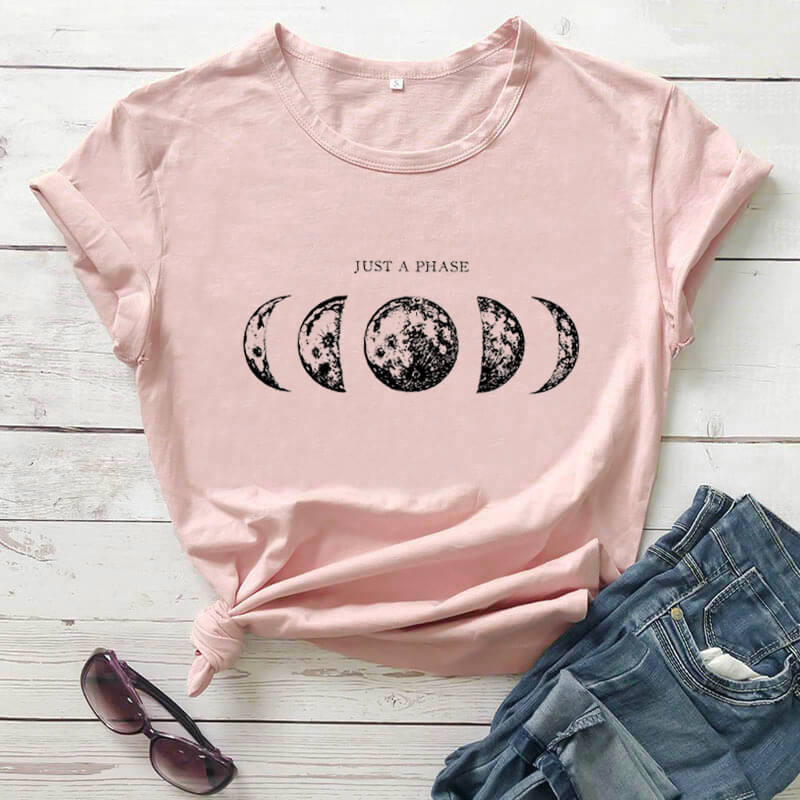 Moon Phases Women Shirt