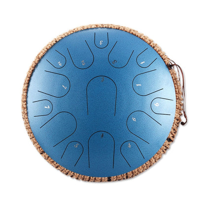 Glorious 13 inch 15 Tone Steel Tongue Handheld Drum