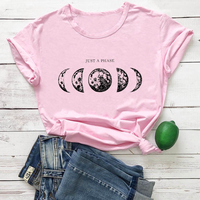 Moon Phases Women Shirt