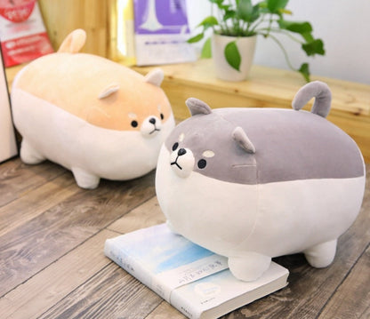 40/50cm Cute Shiba Inu Plush Stuffed Soft Toy Animal Corgi Chai Pillow
