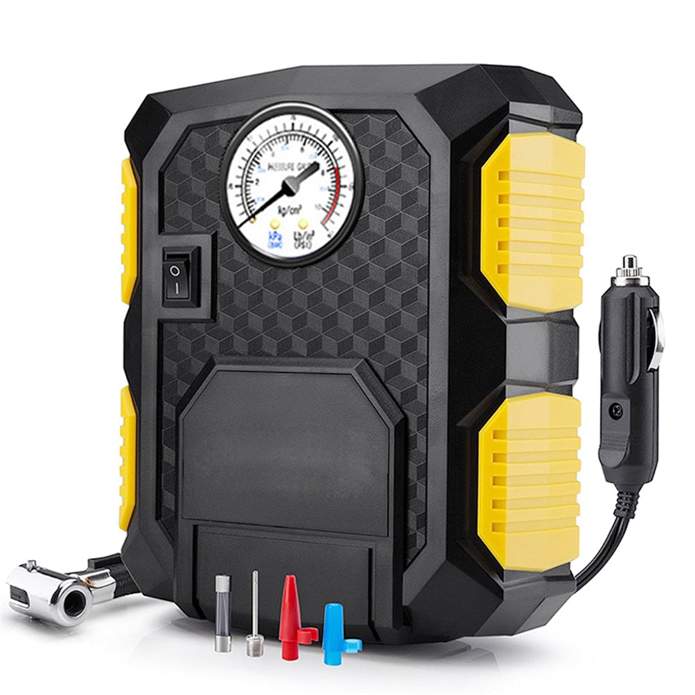 Digital Tire Inflator  DC 12 Volt Car Portable Air Compressor Pump 150 PSI  for Car Motorcycles Bicycles New Energy Vehicle