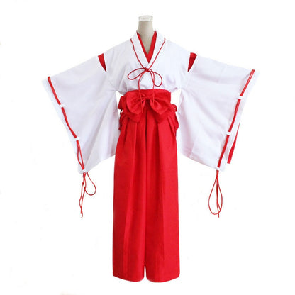 Anime Inuyasha Kikyo Kimono Cosplay Costumes