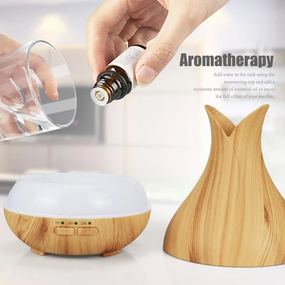 Cool Air Humidifier Essential Oil Diffuser Aroma Ultrasonic Mist Maker Home Fragrance Aromatherapy for Home/Office