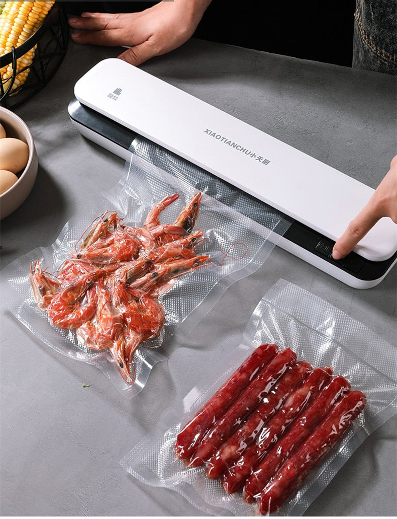 Electric Vacuum Sealer Packaging Machine Includes 10pcs Food Saver Bags