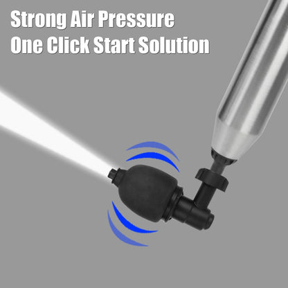 Pro Air Drain Blaster Sewer Pipe Un-blocker High Pressure Toilet Plunger Dredge Clog Remover