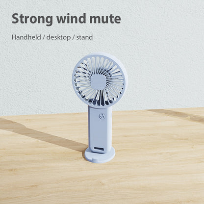 Ultra-quiet Portable Mini Handheld USB Fan for Menopause Cool Student Office Outdoor Workouts Travel 3 Speed