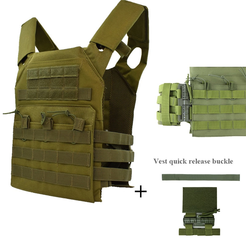 Hunting Tactical Body Armor JPC Molle Plate Carrier Vest Outdoor CS Game Paintball Airsoft Vest Military Equipment