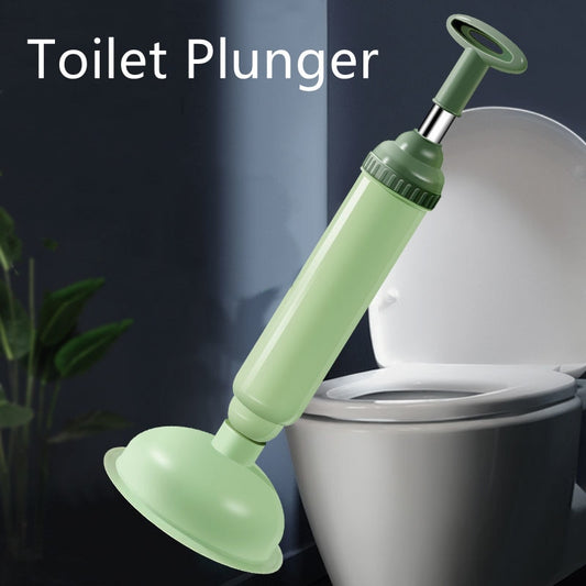 Toilet Plunger High Pressure Pump Anti Clogging Drain Cleaners Pipe Dredge Device for Bathroom Kitchen Sink Drain Clean Supplies
