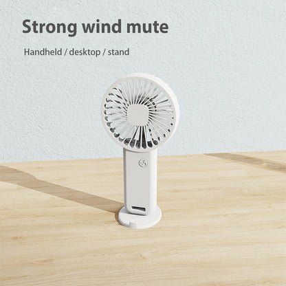 Ultra-quiet Portable Mini Handheld USB Fan for Menopause Cool Student Office Outdoor Workouts Travel 3 Speed