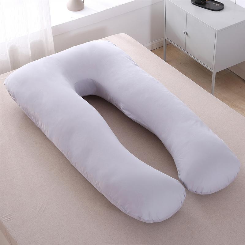 Sleeping Support Pillow Cover For Pregnant Women Body 100 Cotton Rabbit Print U Shape Maternity Pillows Pregnancy Side Sleepers
