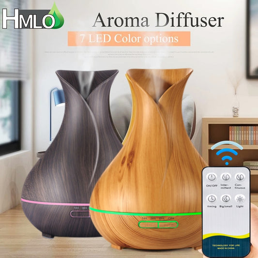 Cool Air Humidifier Essential Oil Diffuser Aroma Ultrasonic Mist Maker Home Fragrance Aromatherapy for Home/Office