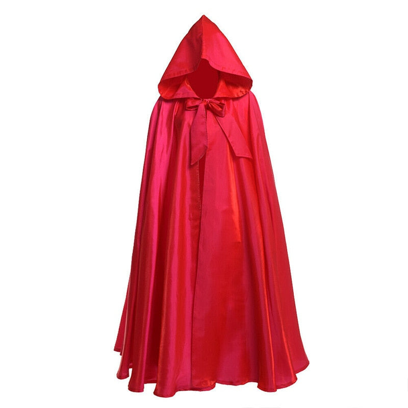 Power Sorcerer Witch/Wizard Hooded Cloak/Robe