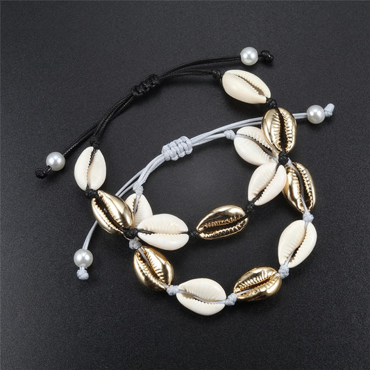 Ancestors Call Cowrie Shell Bracelet/Anklet