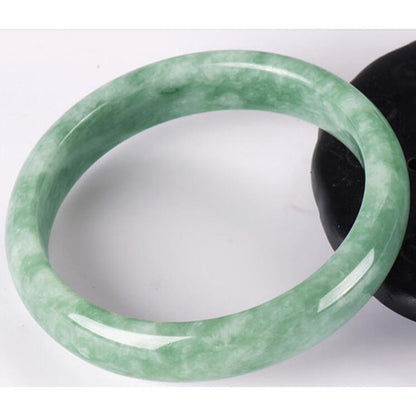 Pranayama Jade Bangle Bracelet