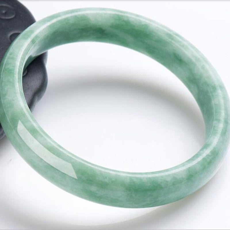 Pranayama Jade Bangle Bracelet