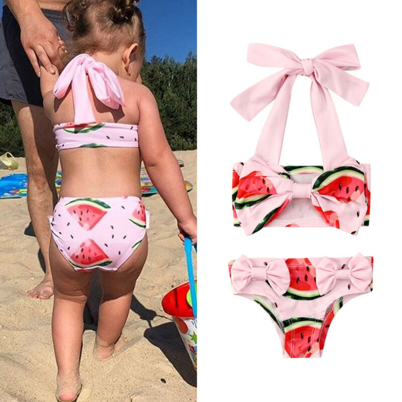 Strawberry 2 Piece Swim Suit (ages 3 - 6 years)