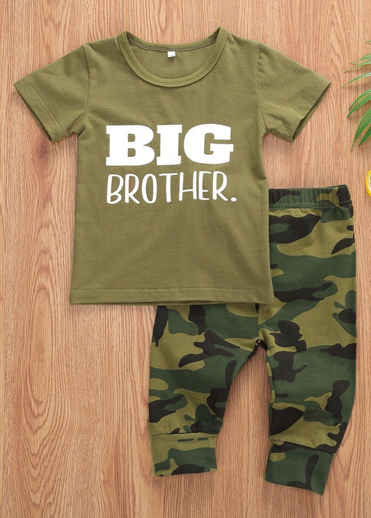 Big Bro Love 2 Piece Clothing (ages 3 years - 6 years)