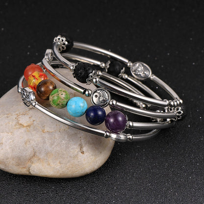 7 Chakra Healing Wrap Bracelet