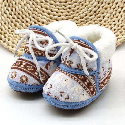 Comfy Wool Baby Girls Boots (3- 12 months)