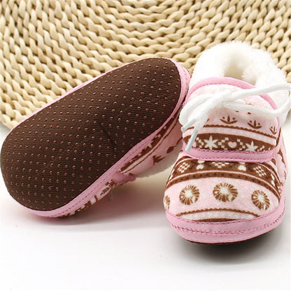 Comfy Wool Baby Girls Boots (3- 12 months)