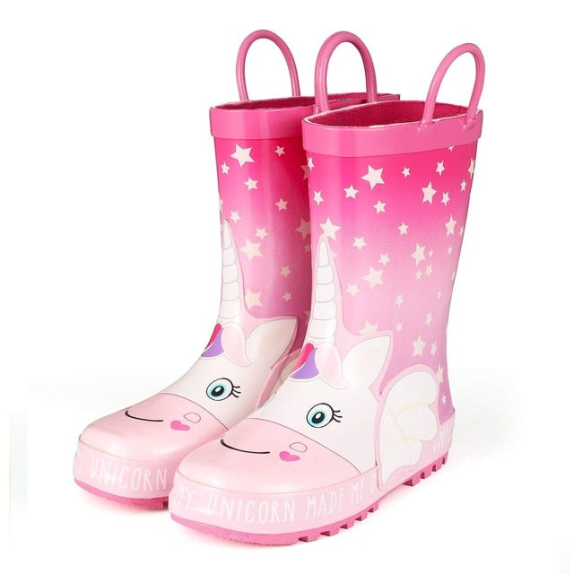 Gorgeous Girls Rain Boots (ages 12 months - 7 years)