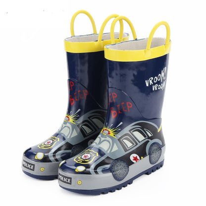 Beep Beep Boys Rain Boots ( ages 3 years - 10 years)