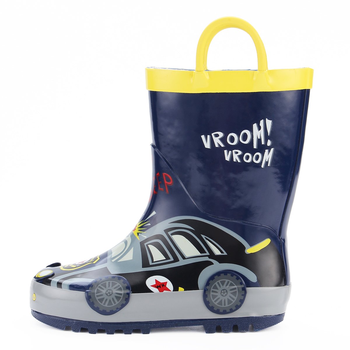 Beep Beep Boys Rain Boots ( ages 3 years - 10 years)