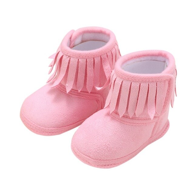 Baby Girl Beautiful Tassel Boots (0 - 18 months)