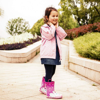 Splash Fun Girls Rain Boots (ages 12 months - 7 years)