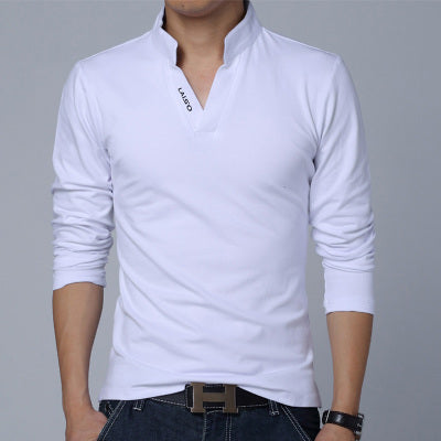 Sexy Masculine Mandarin Collar Style Shirt
