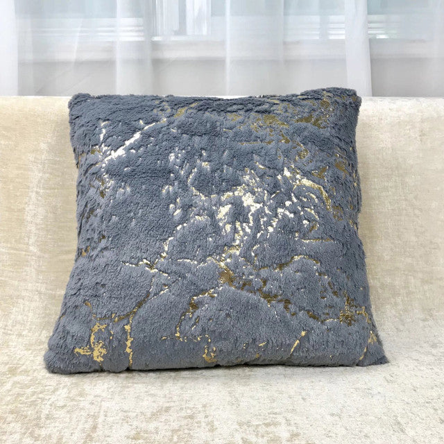 45*45 Bronzing Nordic Throw Cushion Cover